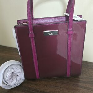 Kate Spade Dark Raspberry Kenzie Tote